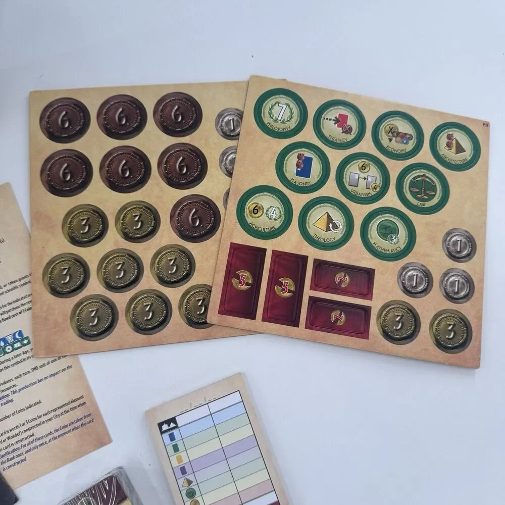 7 Wonders: Duel Board Game 2015 Best 2-Player Award Repos Production New